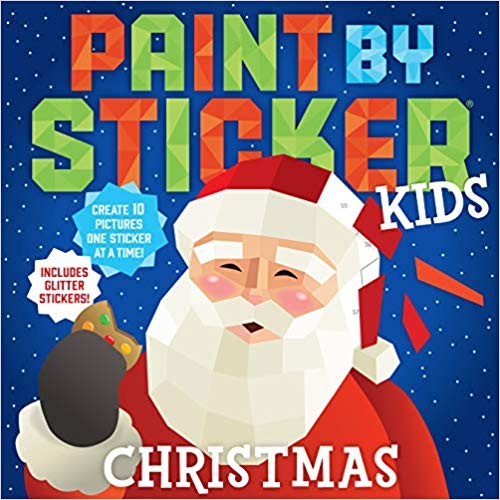 Paint by Sticker Kids Christmas